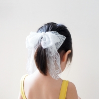 Girl Hair Clip Bow Lace (GHP8688)